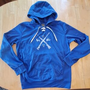 Federal ammunition vibrant blue active sweatshirt hoodie